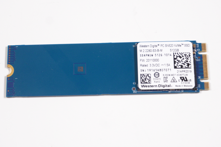 SDAPNUW-512G-1014 Western Digital SN520 512GB SSD NVMe Drive AN517-51 ...